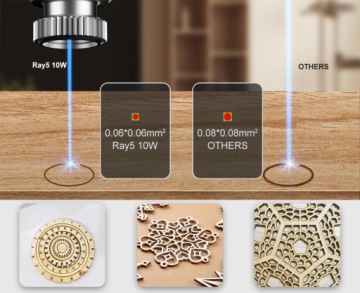 ДЛИННЫЙ лазерный гравер мощностью 60 Вт, выходная мощность лазерного гравера 10 Вт, 400*850 мм