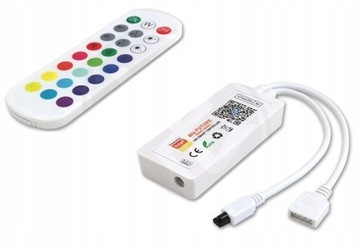 Sterownik LED RGB WiFi TUYA Android iOS + Pilot IR