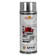 CHAMPION LAKIER SPRAY SUPER CHROME SREBNY 400ml