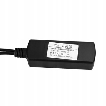 РАЗЪЕМЫ АДАПТЕР POE 48 В 12 В КАБЕЛЬНЫЙ РАЗДЕЛИТЕЛЬ