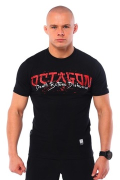 T-SHIRT OCTAGON SAMURAI CZARNY