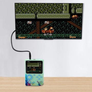 Konsola przenośna Retro gra telewizyjna, gierka elektroniczna Mario, Contra