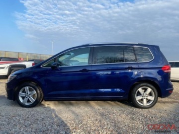 Volkswagen Touran III 1.4 TSI 150KM 2017 Volkswagen Touran 1.4 tsi 150 KM pasek nowy polski salon high line f-k VAT, zdjęcie 10