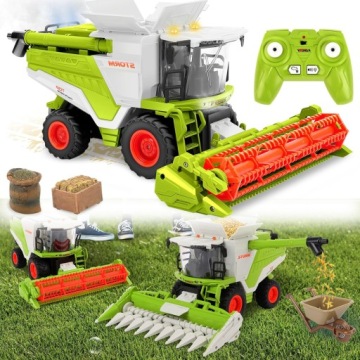 Rc Kombajnový Traktor, Dálkově Ovládaný Traktor, Hračka