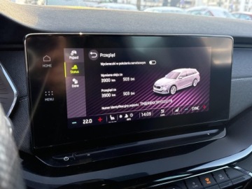 Skoda Octavia IV Kombi 1.5 TSI e-Tec Mild Hybrid 150KM 2023 Skoda Octavia SPORTLINE eTSI DSG, FV-23%, ASO, Sal, zdjęcie 21