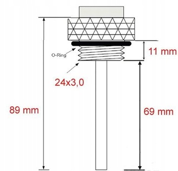 ДАТЧИК ТЕМПЕРАТУРЫ МАСЛА HONDA VT 750 C SHADOW