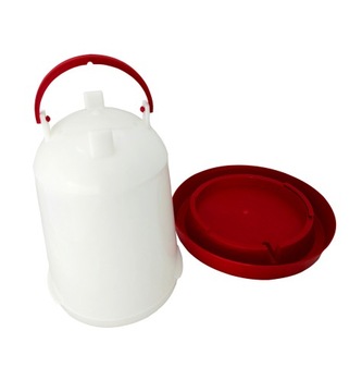 KARMIDŁO KORYTKO 75 CM OCYNK ORAZ POIDŁO 6L KURY