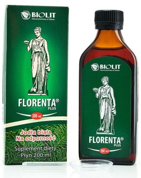 BIOLIT Florenta Plus | ekstrakt wodny z igieł i pąków jodły białej | 200 ml