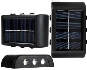 SOLARNA LED LAMPA KINKIET HALOGEN NA ELEWACJĘ