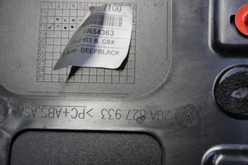 VW T-ROC 17-20 SPOILER KRYT ZADNÍ