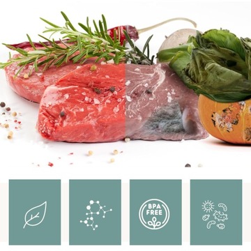 Фольга с накаткой для вакуумной упаковки NutriZein 15, 20, 28 см, всего 30 м