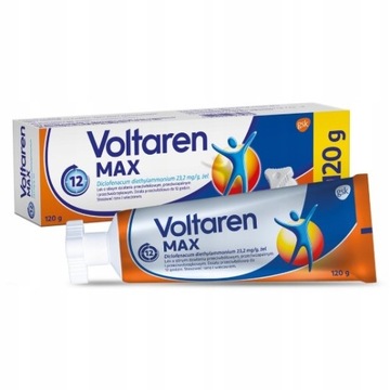 VOLTAREN MAX żel przeciwbólowy przeciwzapalny 120g