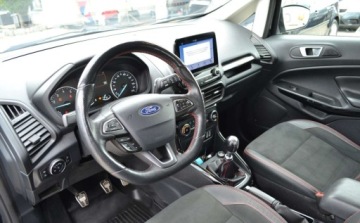Ford Ecosport II SUV Facelifting 1.0 EcoBoost 140KM 2019 Ford EcoSport ST-LINE - Bezwypadkowe - Super Stan - OPLACONY Benzyna 140KM, zdjęcie 19