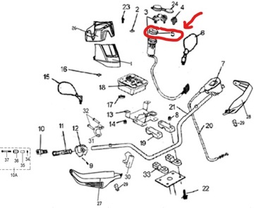 ГАЙКА ЗАЖИГАНИЯ Quad ATV Feishen 260/300cc OEM!