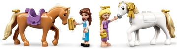 LEGO 43195 DISNEY КОРОЛЕВСКИЕ КОНЮШНИ БЕЛЛЫ И РАПУНЦЕЛЬ