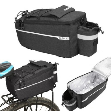 Torba SAKWA ROWEROWA bagażnik TERMICZNA WODOSZCELNA 10l ZR37