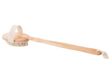 ДЛИННАЯ ДЕРЕВЯННАЯ ЩЕТКА ДЛЯ МЫТЬЯ СПИНЫ