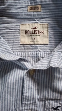 HOLLISTER - świetna koszula w paski roz S