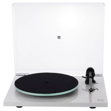 REGA PLANAR 2 GRAMOFON PLUG AND PLAY Z WKŁADKĄ MM REGA CARBON BIAŁY POŁYSK