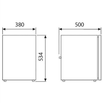 DOMETIC CRX 50S 12V 24V LODÓWKA KOMPRESOROWA