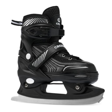 Фигурные коньки 2 в 1 регулируемые CROXER Optima черный 39-42