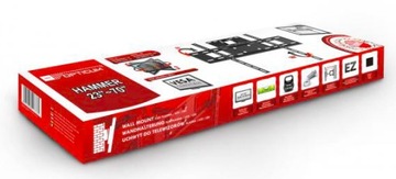 ПРОЧНАЯ УНИВЕРСАЛЬНАЯ РЕГУЛИРУЕМАЯ ПОДВЕСКА ДЛЯ ТЕЛЕВИЗОРА КРЕПЛЕНИЕ ДЛЯ ТЕЛЕВИЗОРА VESA 30–70 дюймов