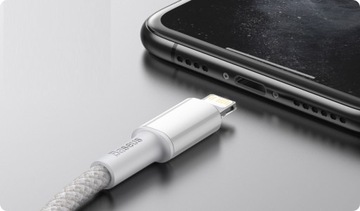 КАБЕЛЬ BASEUS USB-C TYPE-C ДЛЯ БЫСТРОЙ ЗАРЯДКИ для LIGHTNING IPHONE 20 Вт PD 2 м