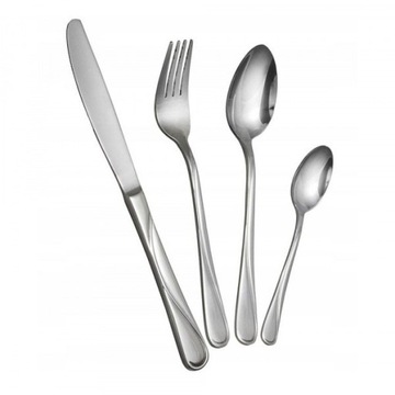 Столовые приборы в чемодане, набор 72 шт. Hoffner, сатинированная сталь