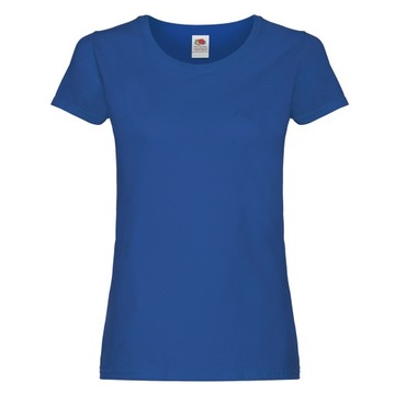 DAMSKA KOSZULKA T-SHIRT FRUIT original r. blue XS