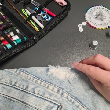 НАБОР ДЛЯ ШВЕЙКИ TAILOR ИНСТРУМЕНТ НИТИ ИГЛЫ 128 ЭЛЕМЕНТОВ XL