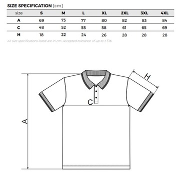Мужская футболка Malfini Pique Polo, размер L, темно-синяя