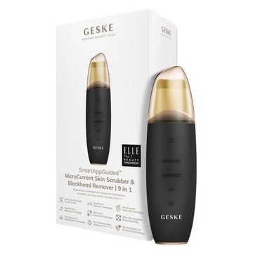 GESKE Peeling kawitacyjny MicroCurrent Skin Scrubber & Blackhead Remover 9