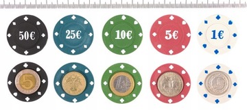 ПОКЕРНЫЙ НАБОР 500 ФИШЕК КАРТЫ ДЛЯ ПОКЕРА