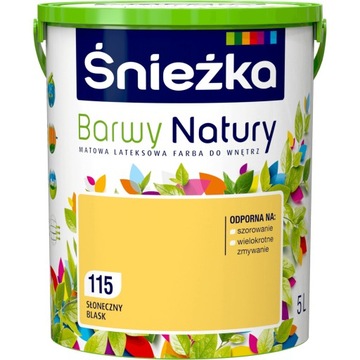 ŚNIEŻKA BARWY NATURY Słoneczny Blask 115 5L