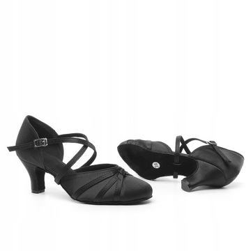 BUTY TANECZNE DO STANDARDU CZARNE BLACK 5cm