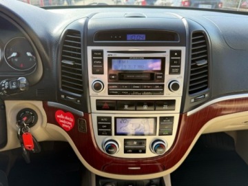 Hyundai Santa Fe II SUV 2.2 CRDi 155KM 2007 Hyundai Santa Fe 4X4 KLIMATYZACJA PARKTRONIC GRZANE FOTELE JANSNE WNETRZE, zdjęcie 13