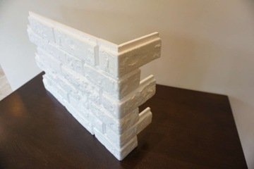 Старый 3D-кирпич — внешний угол из пенополистирола
