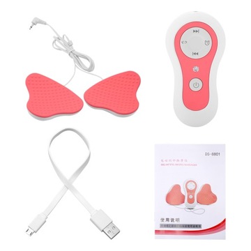 ELEKTRYCZNY MASAŻER WIBRACYJNY PIERSI DS-8801