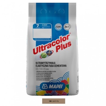 Fuga elastyczna ULTRACOLOR PLUS kolor 135 ZŁOTY PY