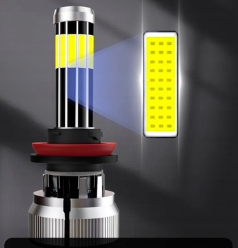 СВЕТОДИОДНЫЕ ЛАМПЫ H7 X10 120 Вт 360° 20 000 лм МОЩНЫЙ CANBUS