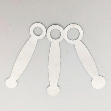 3 шт./компл. ремонтные накладки для флейты из нержавеющей стали для регулировки деревянной флейты