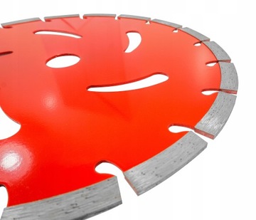 TARCZA DIAMENTOWA SEGMENTOWA DO BETONU KOSTKI KAMIENIA 230MM x 22,2 SEGMENT