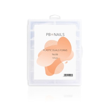 Górne formy PB Nails Owal 120 szt.