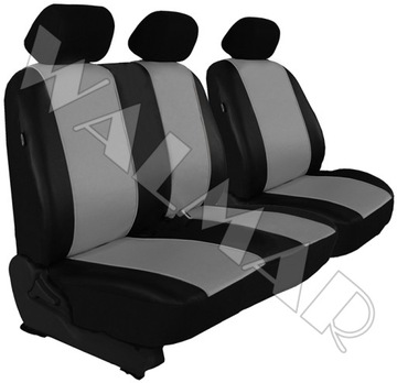 PEUGEOT BOXER pokrowce samochodowe skórzane 2+1