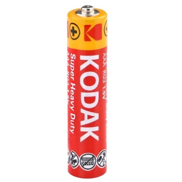 AAA KODAK BATTERY SMALL FUEL 450mAh R3 LR03 1.5V 4 BATTERIES