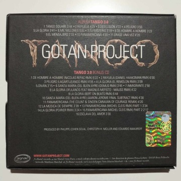 Gotan Project Tango 3.0 CD DELUXE