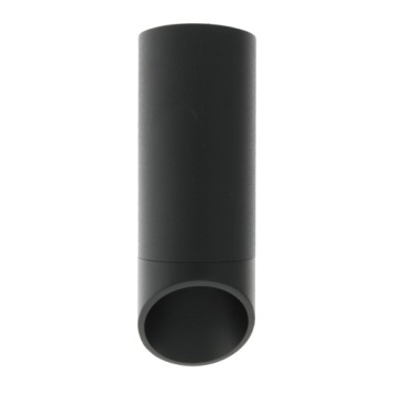 LED VALDA SUFFIT LIGHT 16 CM SOPEL PIPE 55 mm BLACK MAT GU10