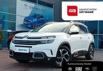 Citroen C5 Aircross SUV 1.2 PureTech 130KM 2019 Citroen C5 Aircross 1,2 130KM wersja SHINE - 1 wlasciciel, serwisowany