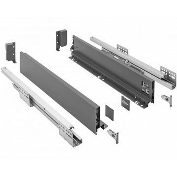 Szuflada GTV AXIS PRO NISKA L550 H84 ANTRACYT