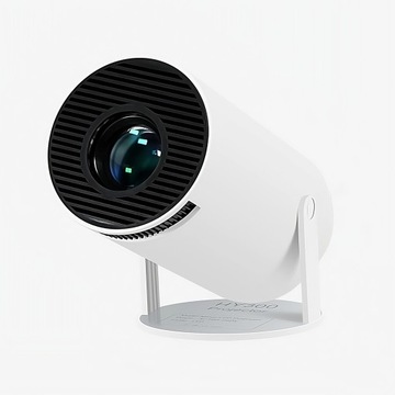 ПРОЕКТОР WIFI ПОРТАТИВНЫЙ SMART SPEAKER ANDROID TV ВРАЩАЮЩИЙСЯ + ПУЛЬТ ДИСТАНЦИОННОГО УПРАВЛЕНИЯ